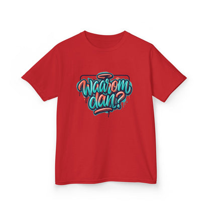 'Waarom dan?' - Prikkels kids t-shirt
