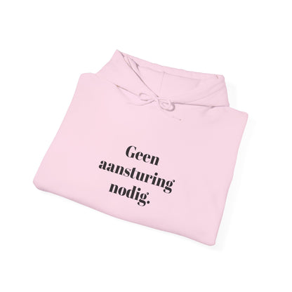 Geen aansturing nodig.