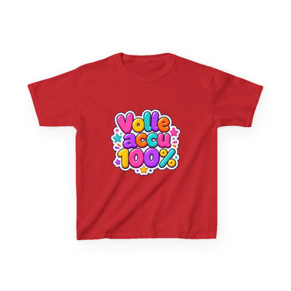 'Volle accu' - Prikkels kids t-shirt