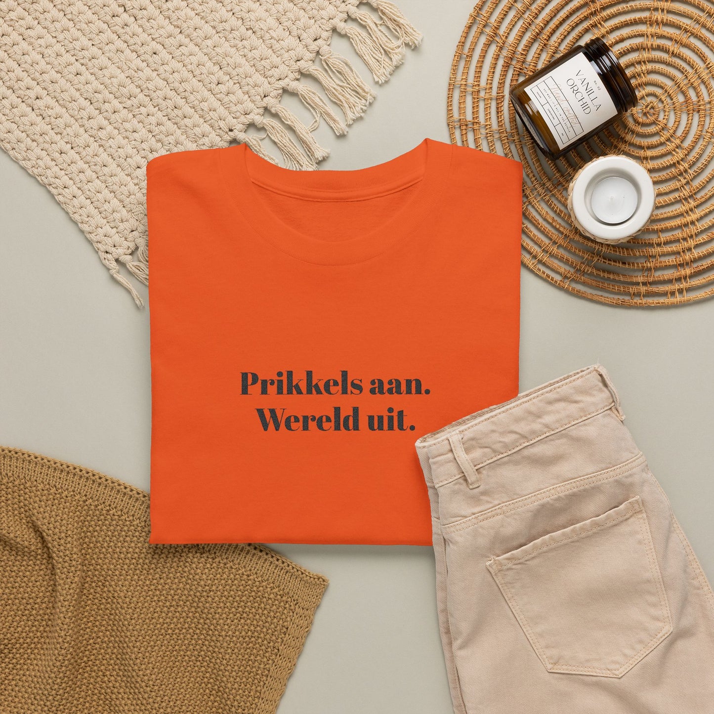 Prikkels aan. Wereld uit. - T‑Shirt