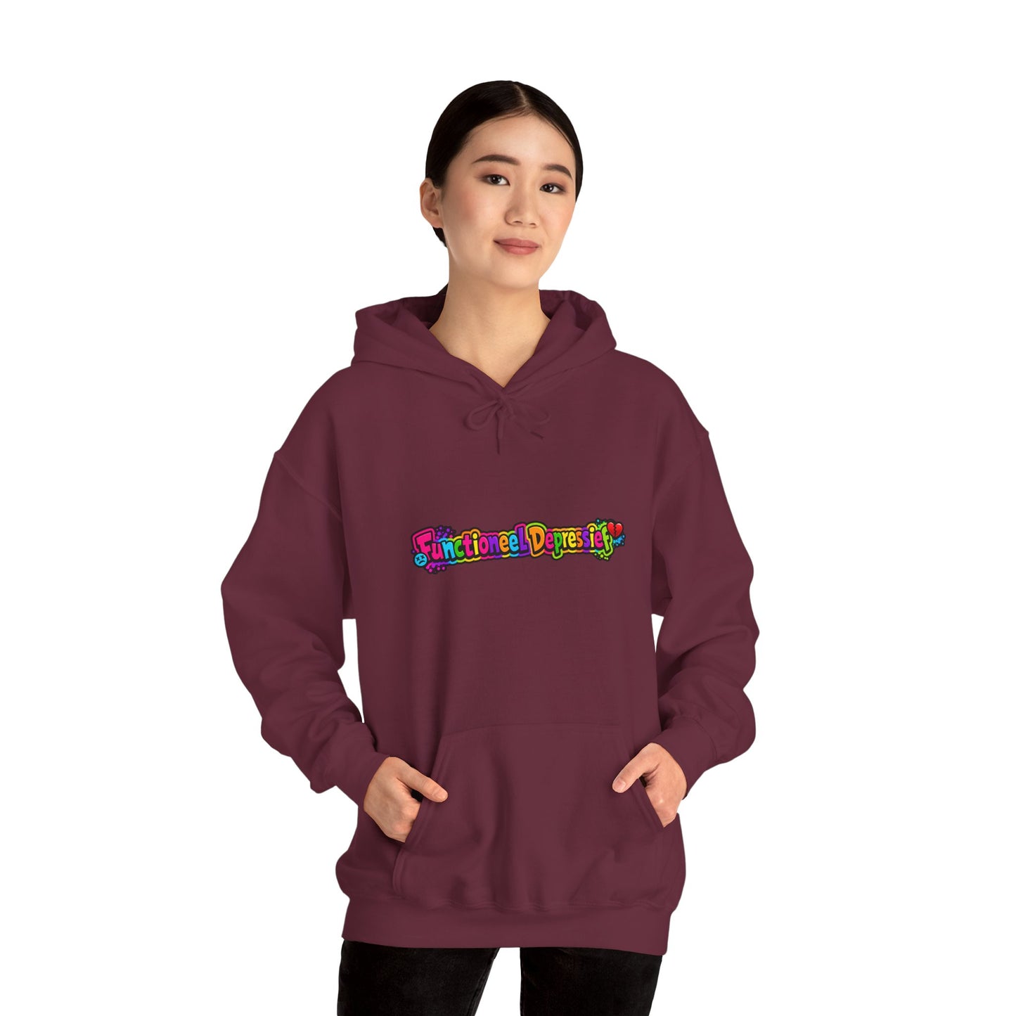 'Functioneel depressief' — Prikkels Hoodie