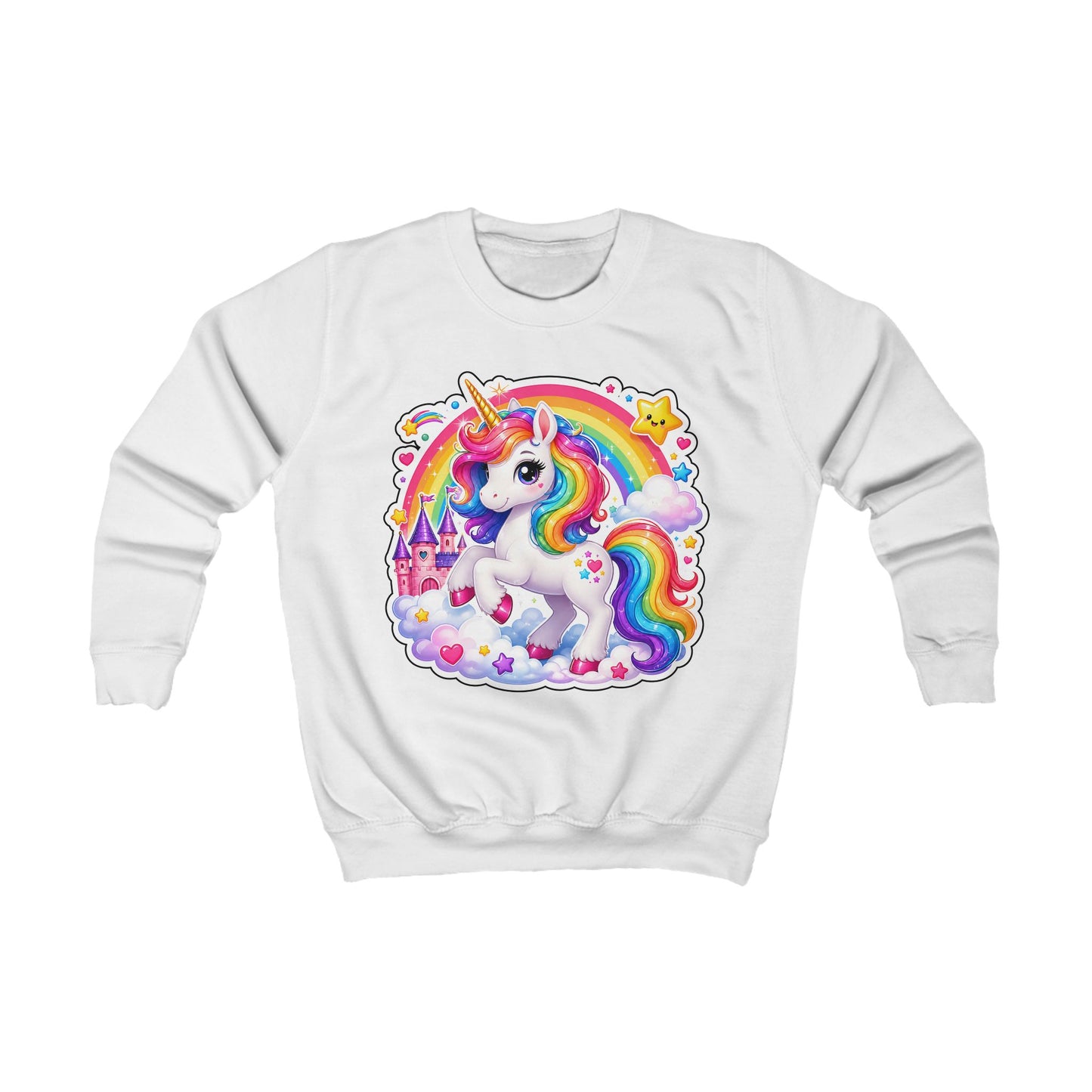 'Regenboog Unicorn' - Prikkels kids trui