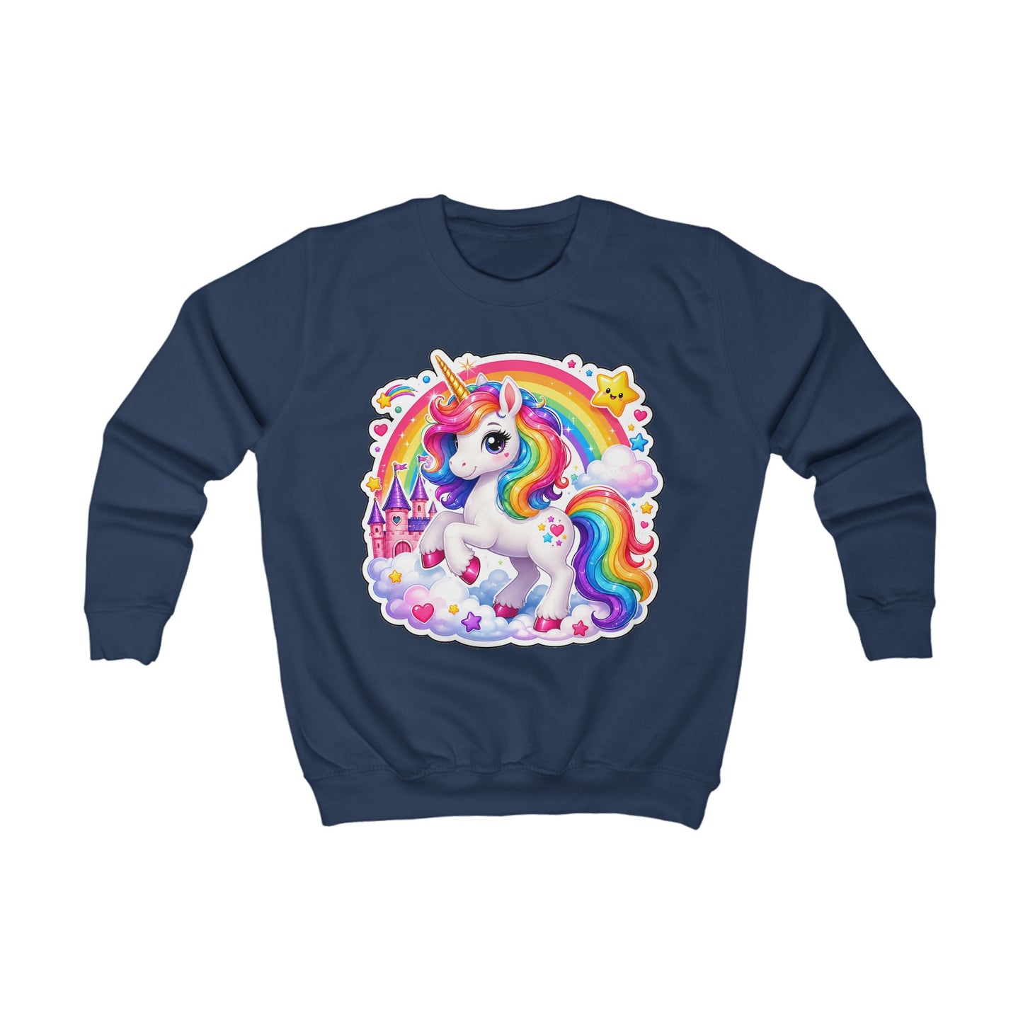 'Regenboog Unicorn' - Prikkels kids trui