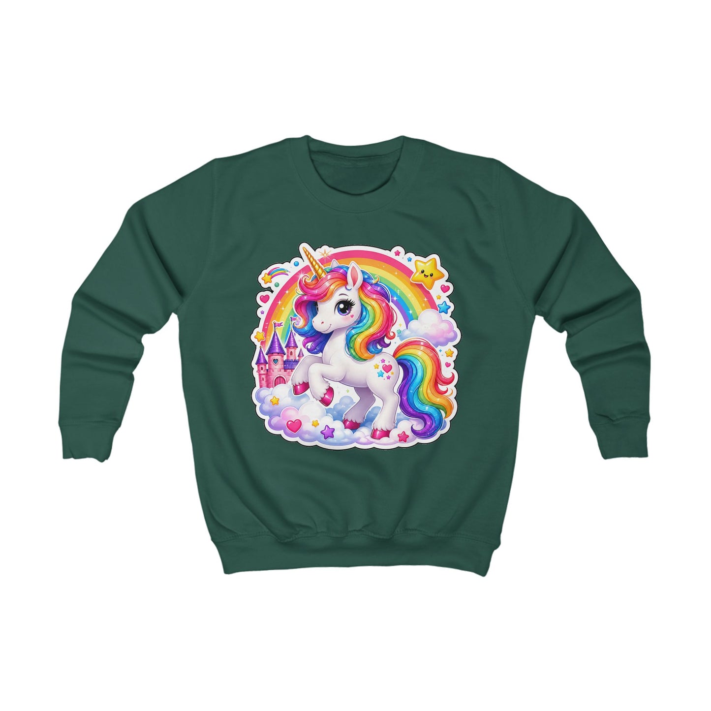 'Regenboog Unicorn' - Prikkels kids trui