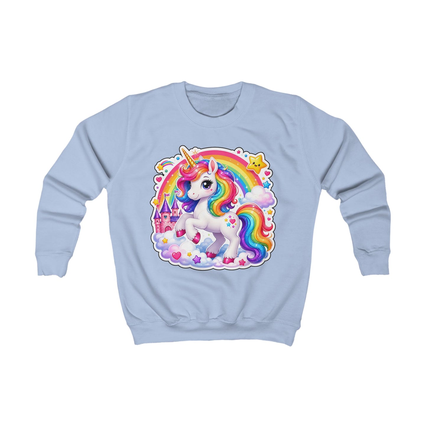 'Regenboog Unicorn' - Prikkels kids trui