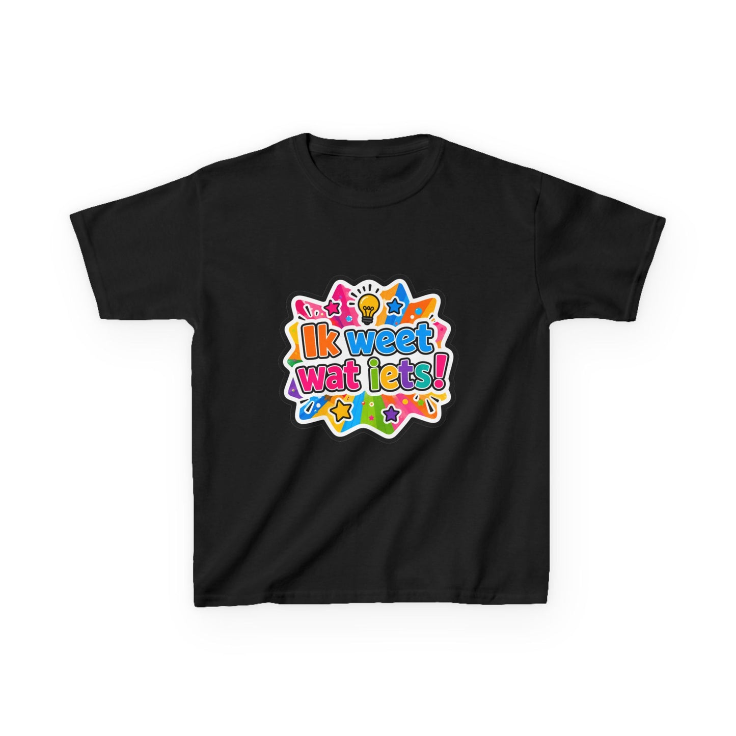 'Ik weet wat iets!' - Prikkels kids t-shirt