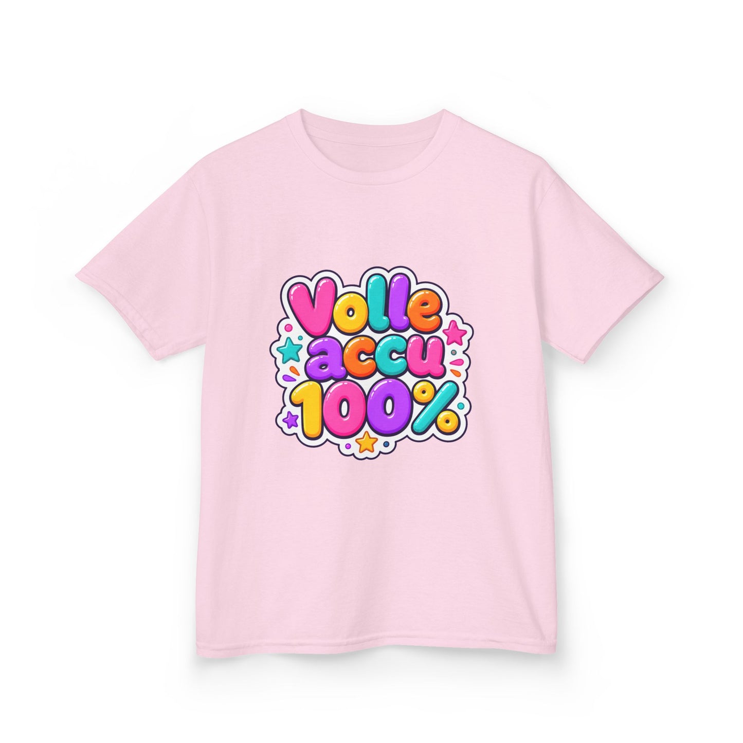 'Volle accu' - Prikkels kids t-shirt