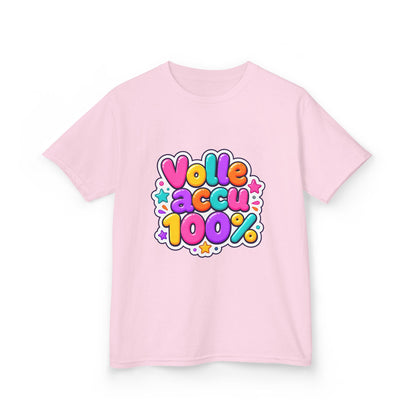 'Volle accu' - Prikkels kids t-shirt