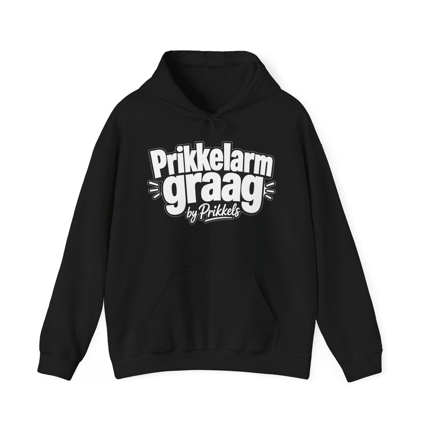 'Prikkelarm graag' — Prikkels Hoodie