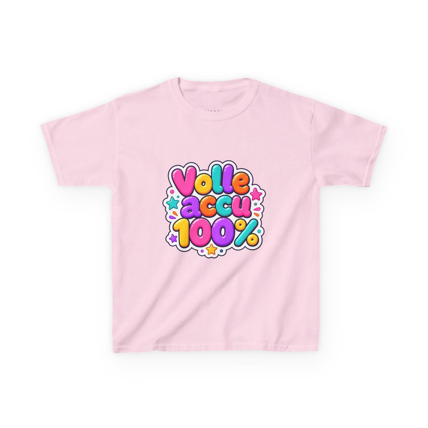 'Volle accu' - Prikkels kids t-shirt