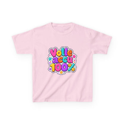 'Volle accu' - Prikkels kids t-shirt