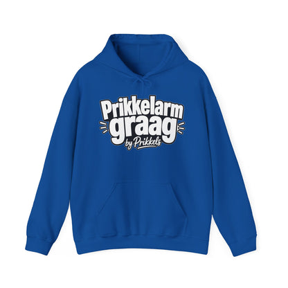 'Prikkelarm graag' — Prikkels Hoodie