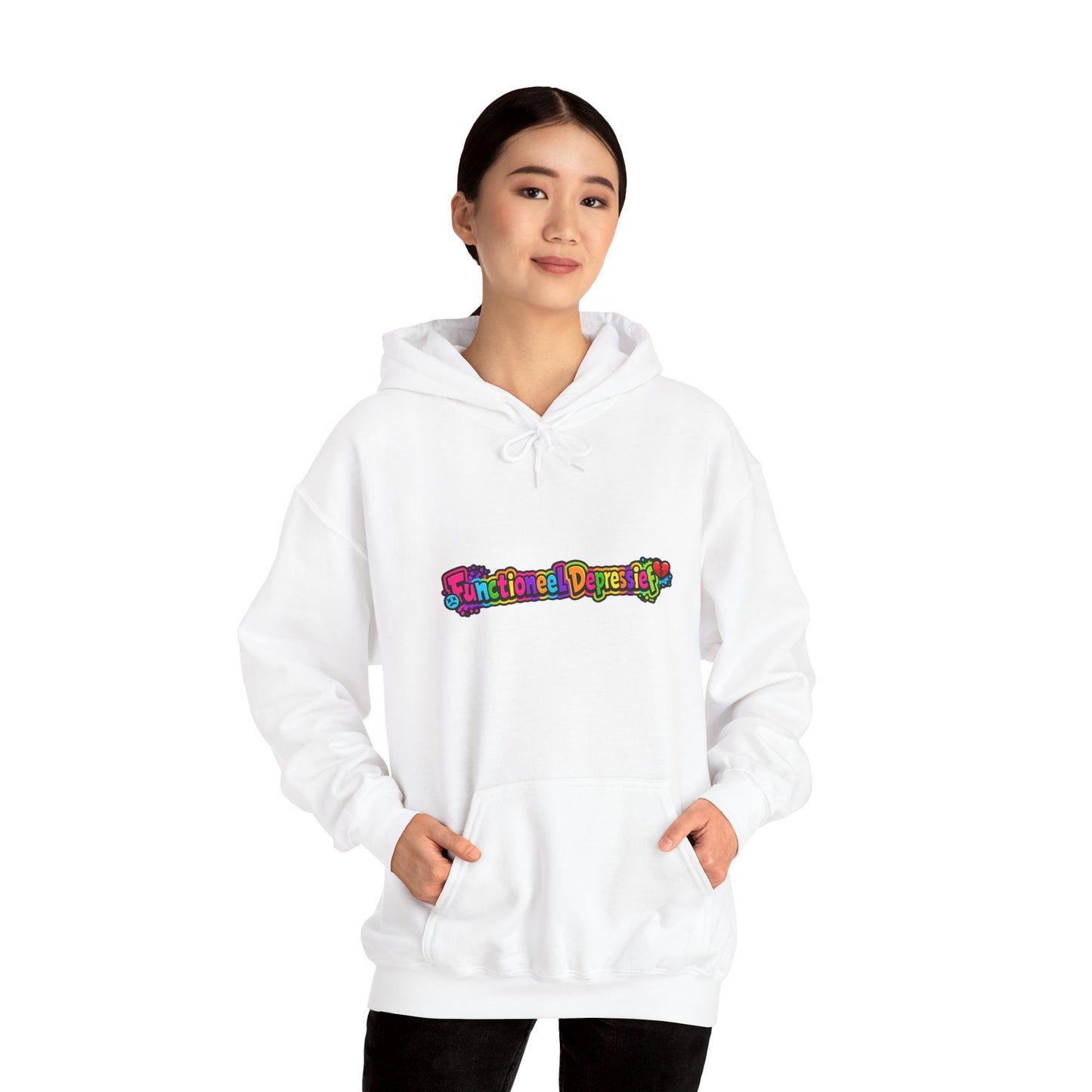 'Functioneel depressief' — Prikkels Hoodie