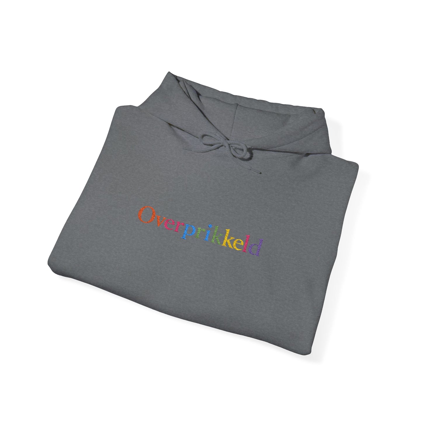'Overprikkeld' - Prikkels Embroidery Hoodie