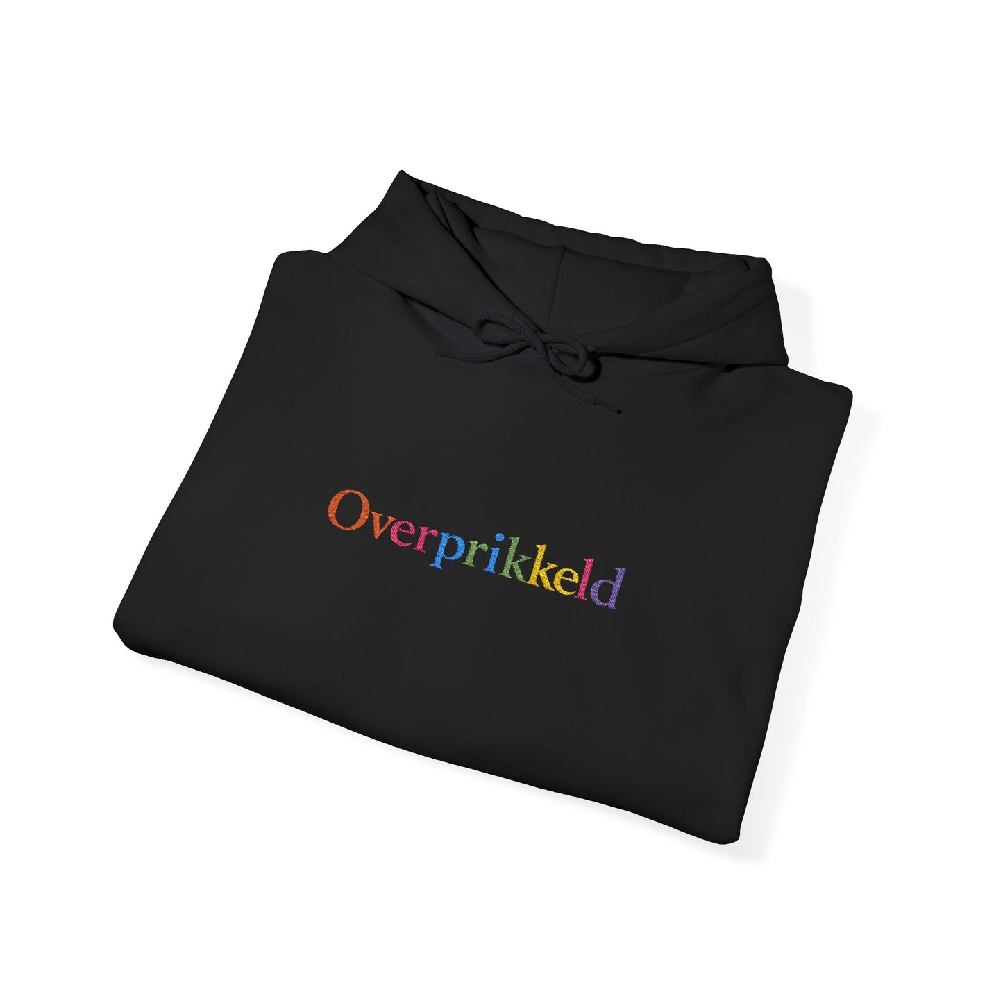 'Overprikkeld' - Prikkels Embroidery Hoodie