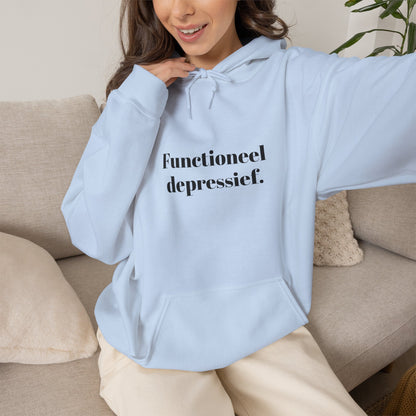 Functioneel depressief.
