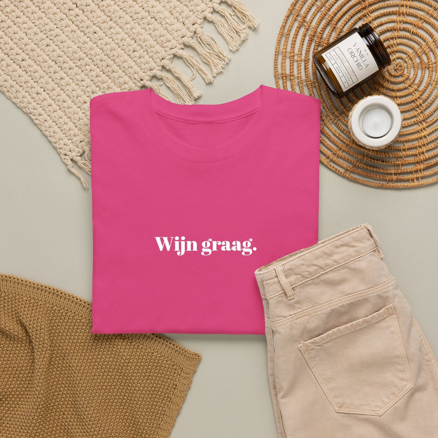 Wijn graag. T‑Shirt