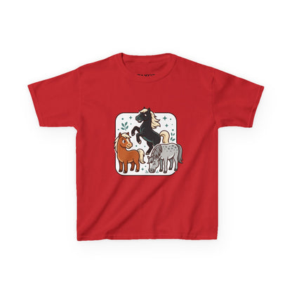 'Paarden' - Prikkels kids t-shirt