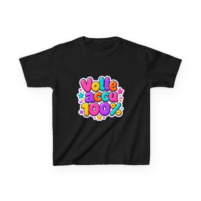 'Volle accu' - Prikkels kids t-shirt