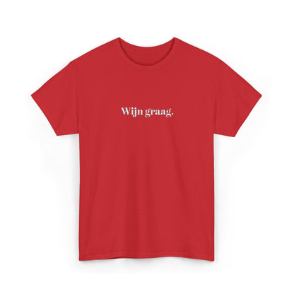 Wijn graag. T‑Shirt