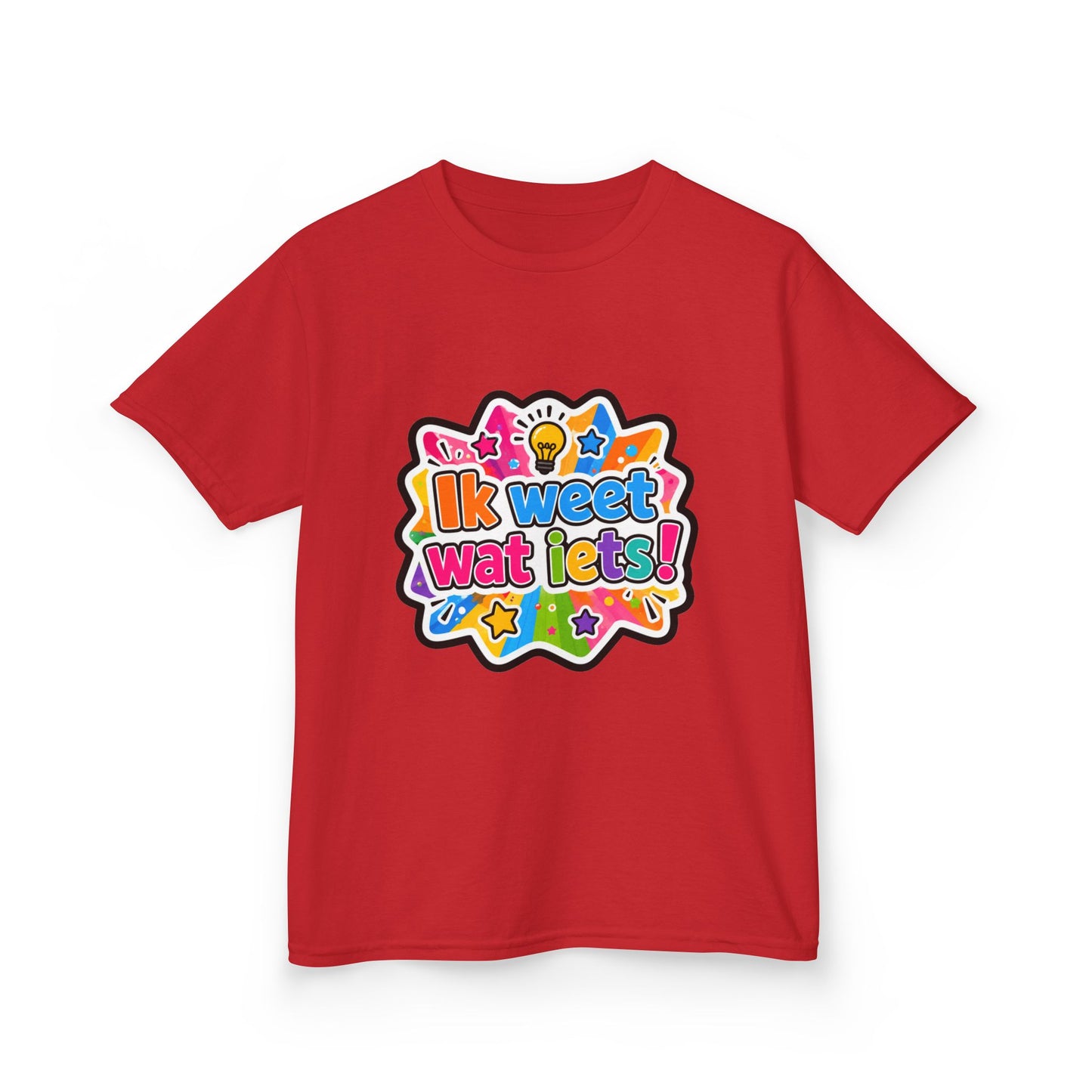 'Ik weet wat iets!' - Prikkels kids t-shirt