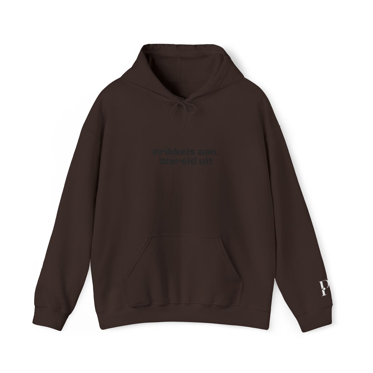 'Prikkels aan. Wereld uit.' - Prikkels Hoodie