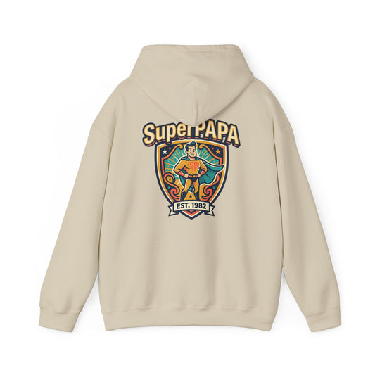'SuperPAPA' — Prikkels Hoodie