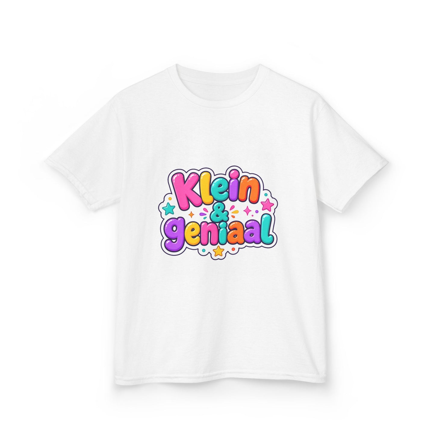 'Klein & geniaal' - Prikkels kids t-shirt
