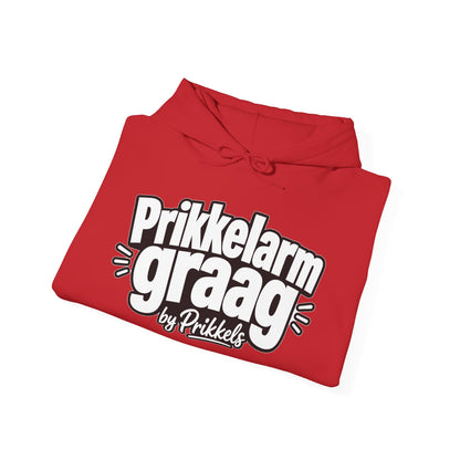 'Prikkelarm graag' — Prikkels Hoodie
