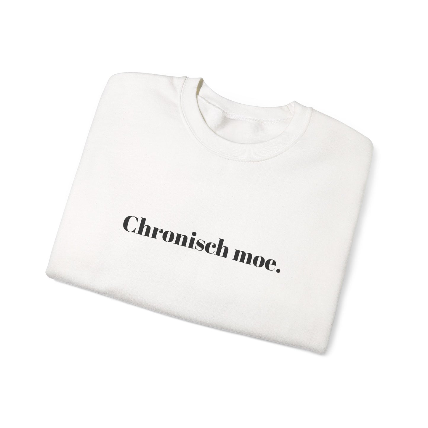 Chronisch moe.
