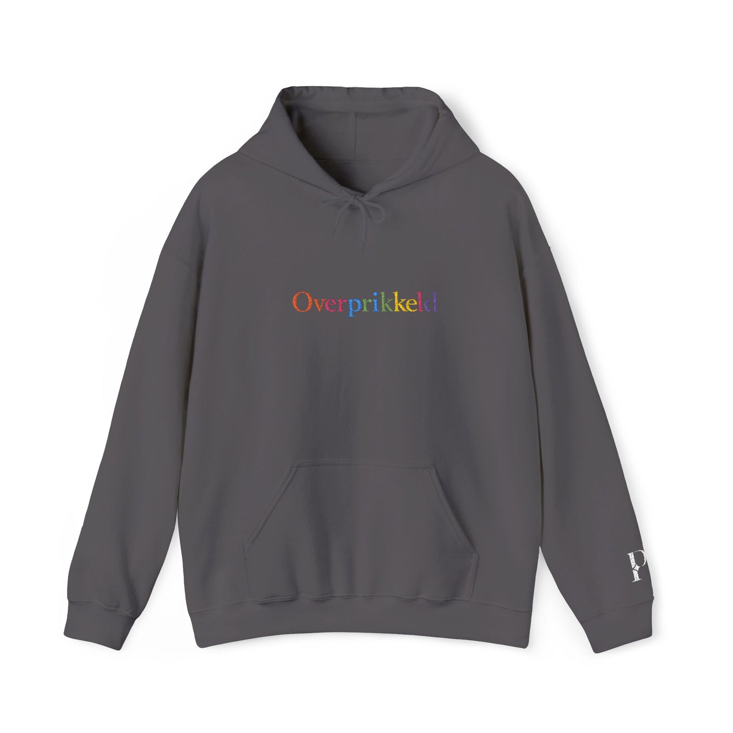 'Overprikkeld' - Prikkels Embroidery Hoodie