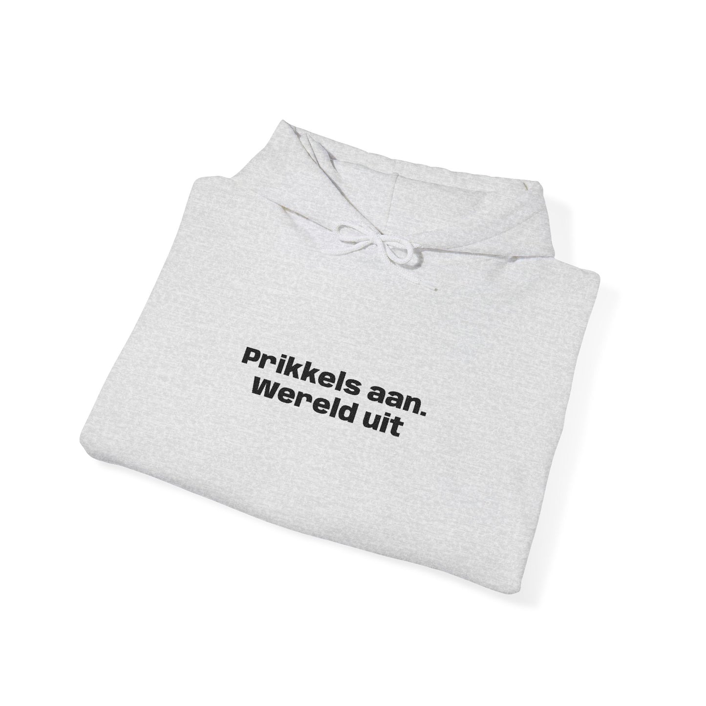 'Prikkels aan. Wereld uit.' - Prikkels Hoodie