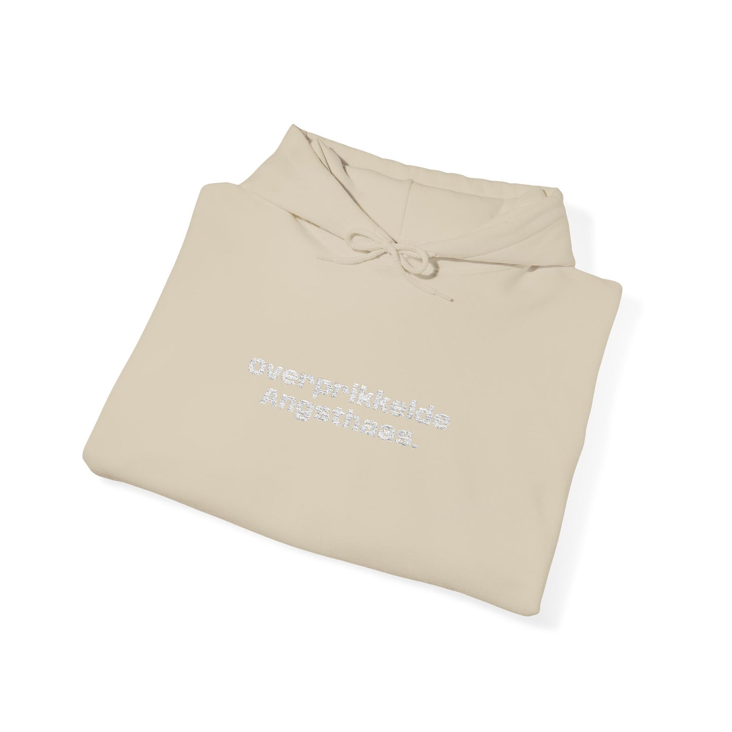'Overprikkelde angsthaas' - Prikkels Embroidery Hoodie