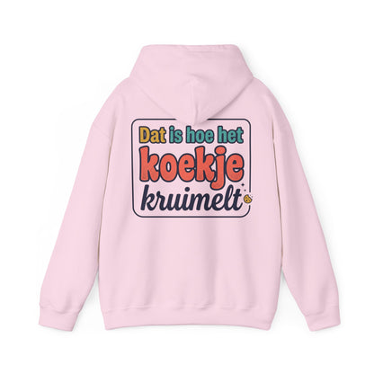 'Dat is hoe het koekje kruimelt' — Prikkels Hoodie