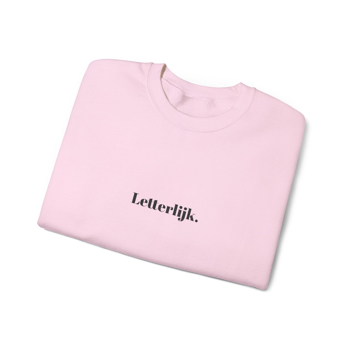 'Letterlijk.' - Prikkels trui