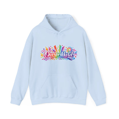 'Overprikkeld voorkant' — Prikkels Hoodie