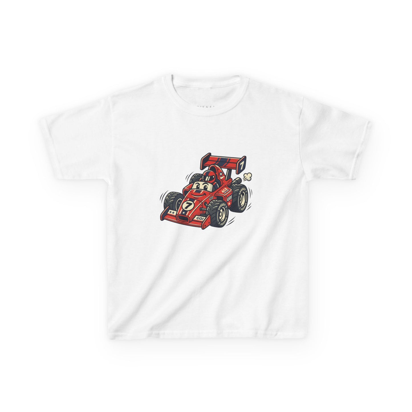 'Race auto' - Prikkels kids t-shirt