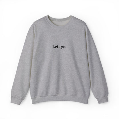 'Lets go.' - Prikkels trui