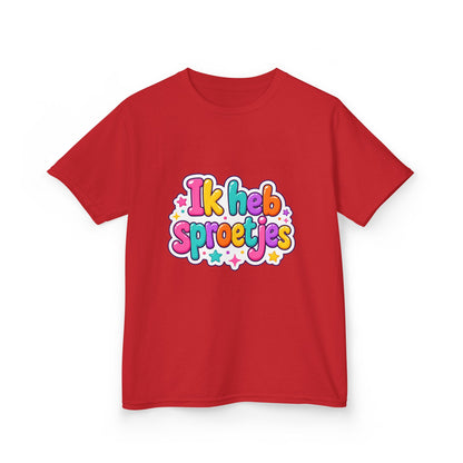 'Ik heb sproetjes' - Prikkels kids t-shirt