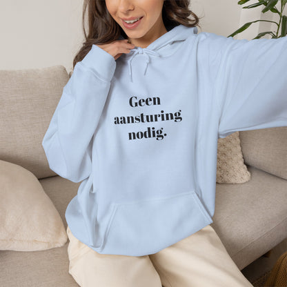 Geen aansturing nodig.