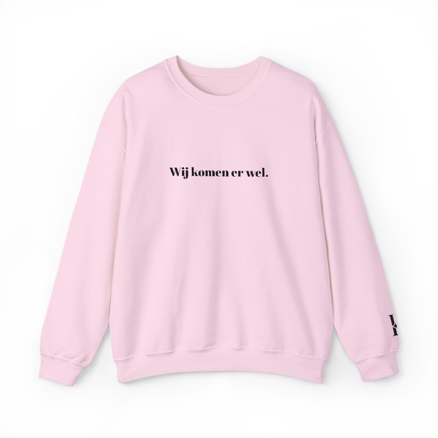 'Wij komen er wel.' - Prikkels trui