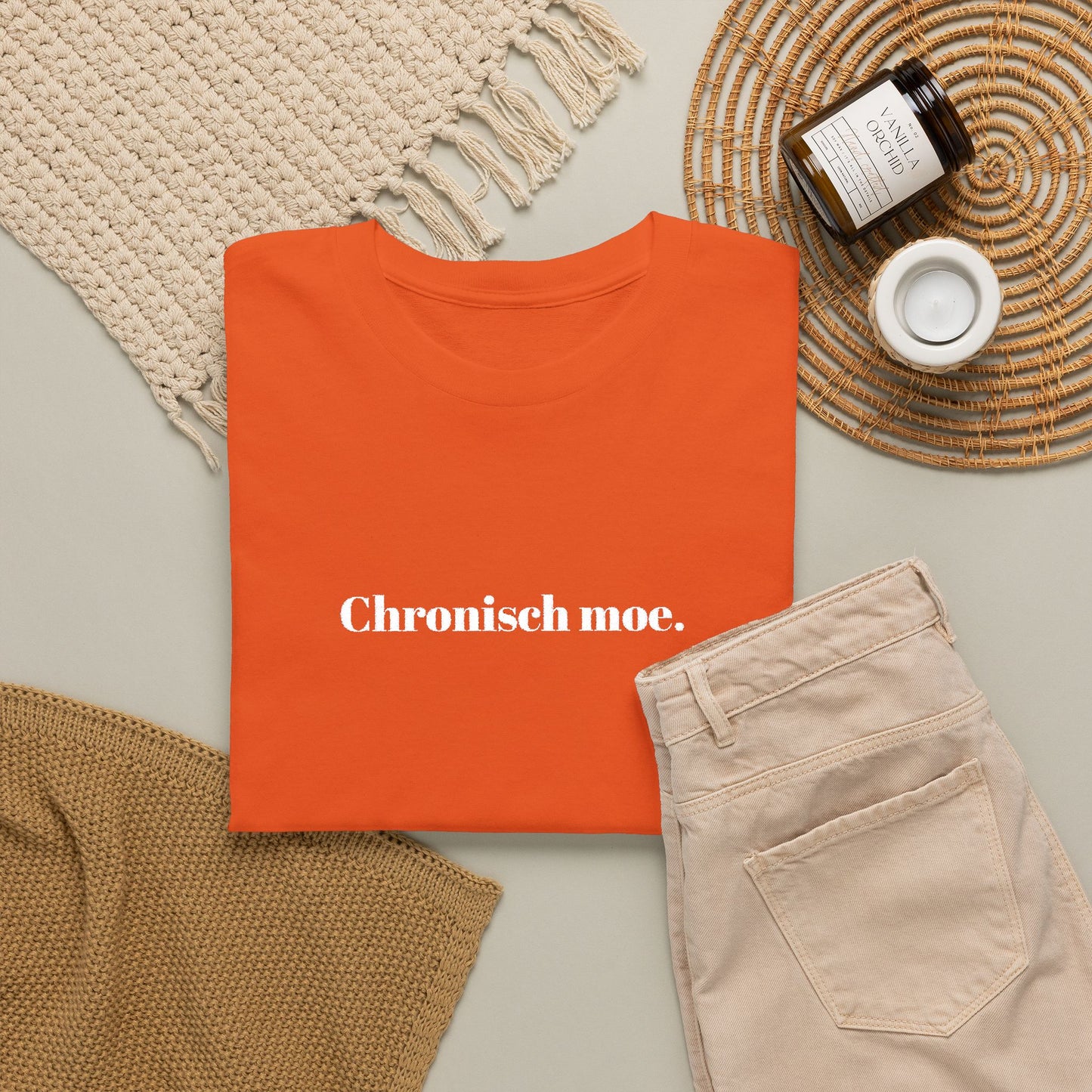 Chronisch moe. T‑Shirt