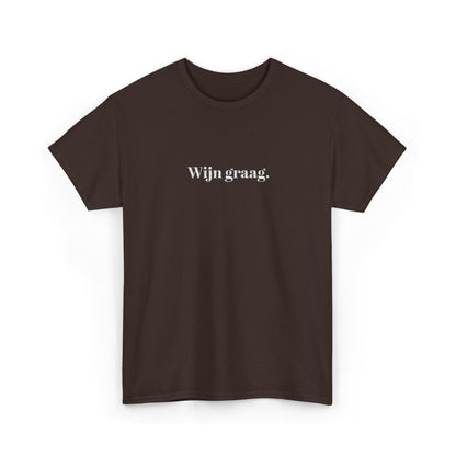Wijn graag. T‑Shirt