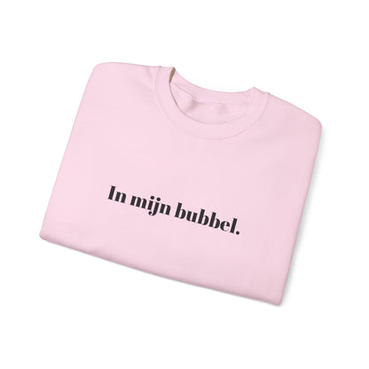 In mijn bubbel.