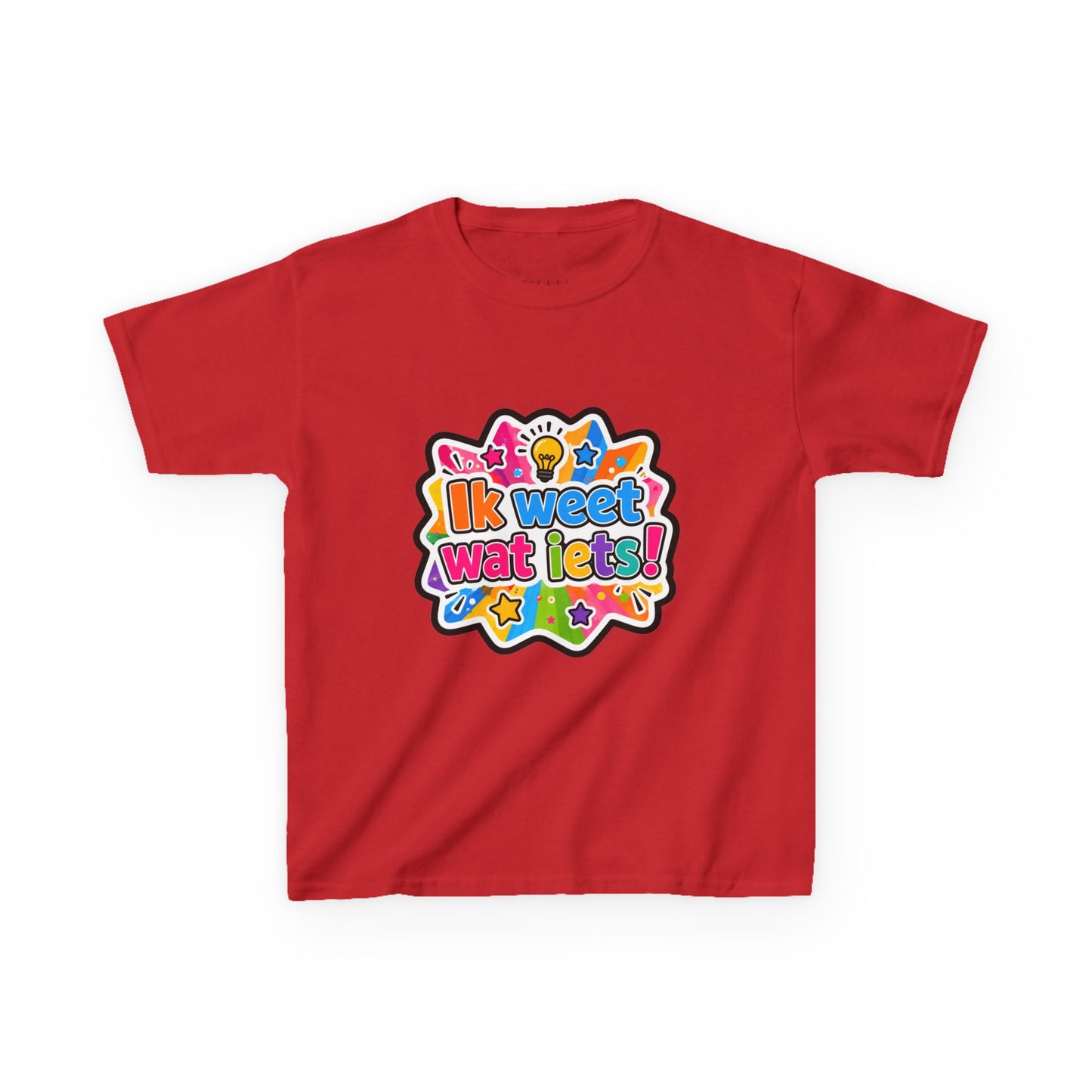 'Ik weet wat iets!' - Prikkels kids t-shirt
