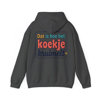 'Dat is hoe het koekje kruimelt' — Prikkels Hoodie