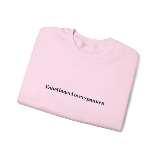 'Functioneel overspannen' - Prikkels trui