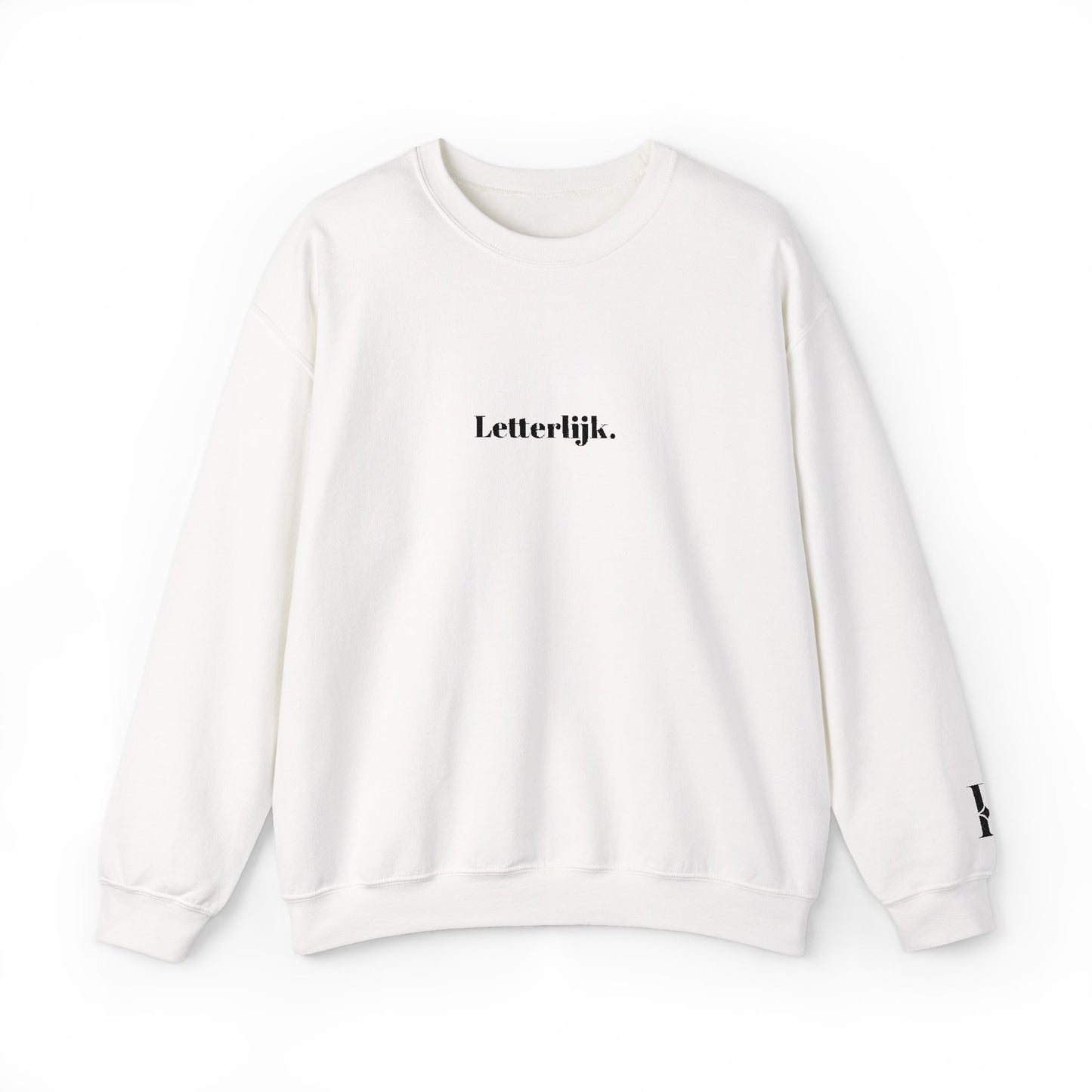 'Letterlijk.' - Prikkels trui