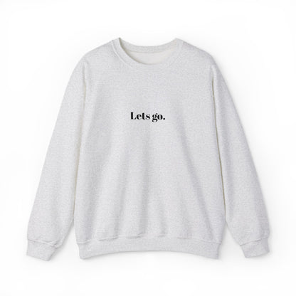 'Lets go.' - Prikkels trui