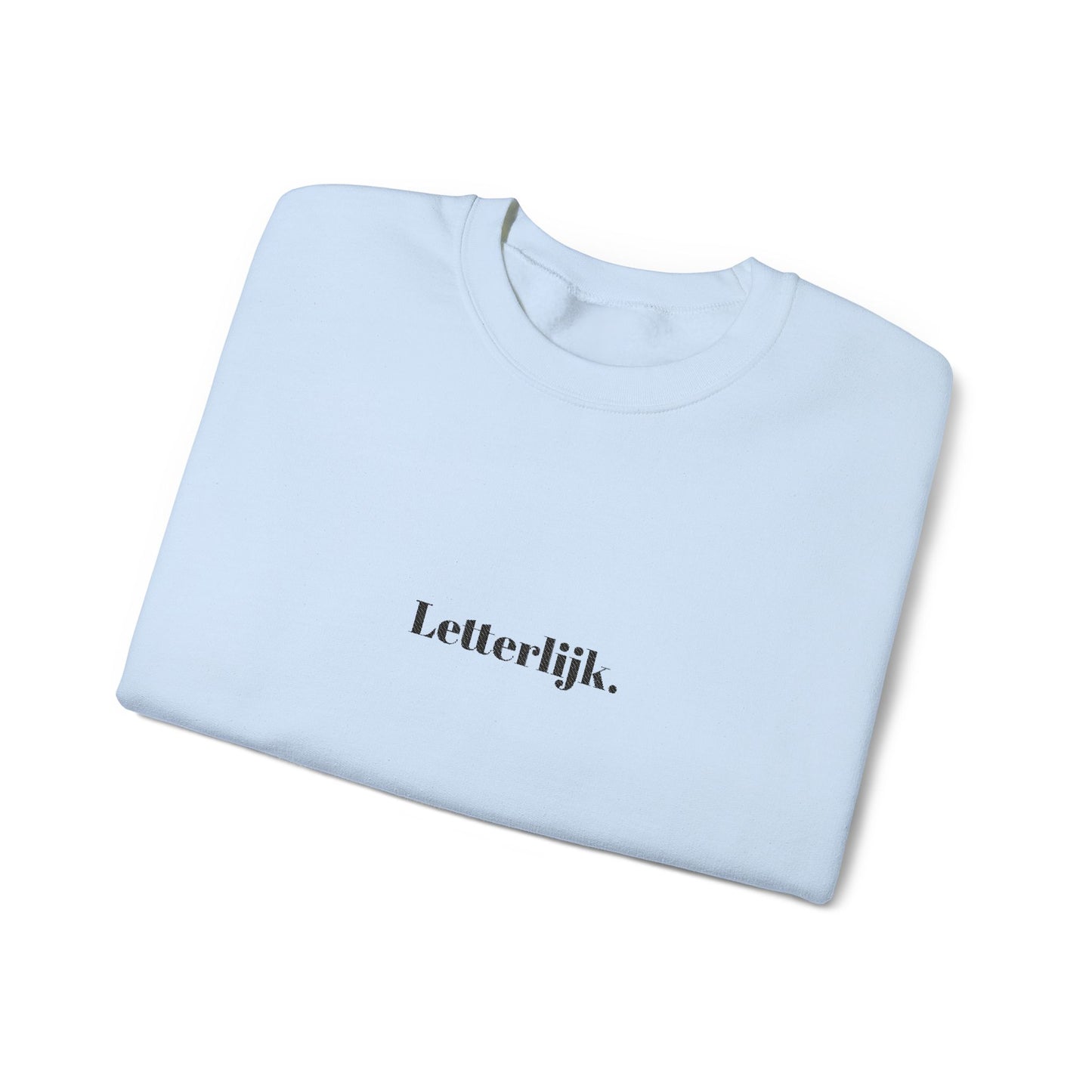 'Letterlijk.' - Prikkels trui